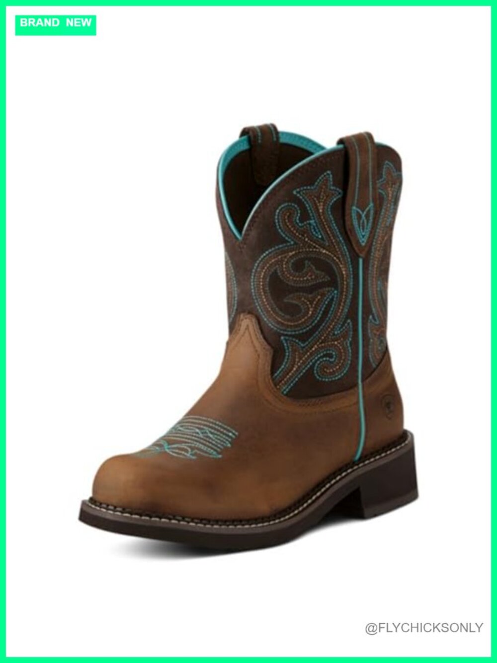 Ariat Fatbaby Heritage Western Boot Leather Cushioned Work Boot
